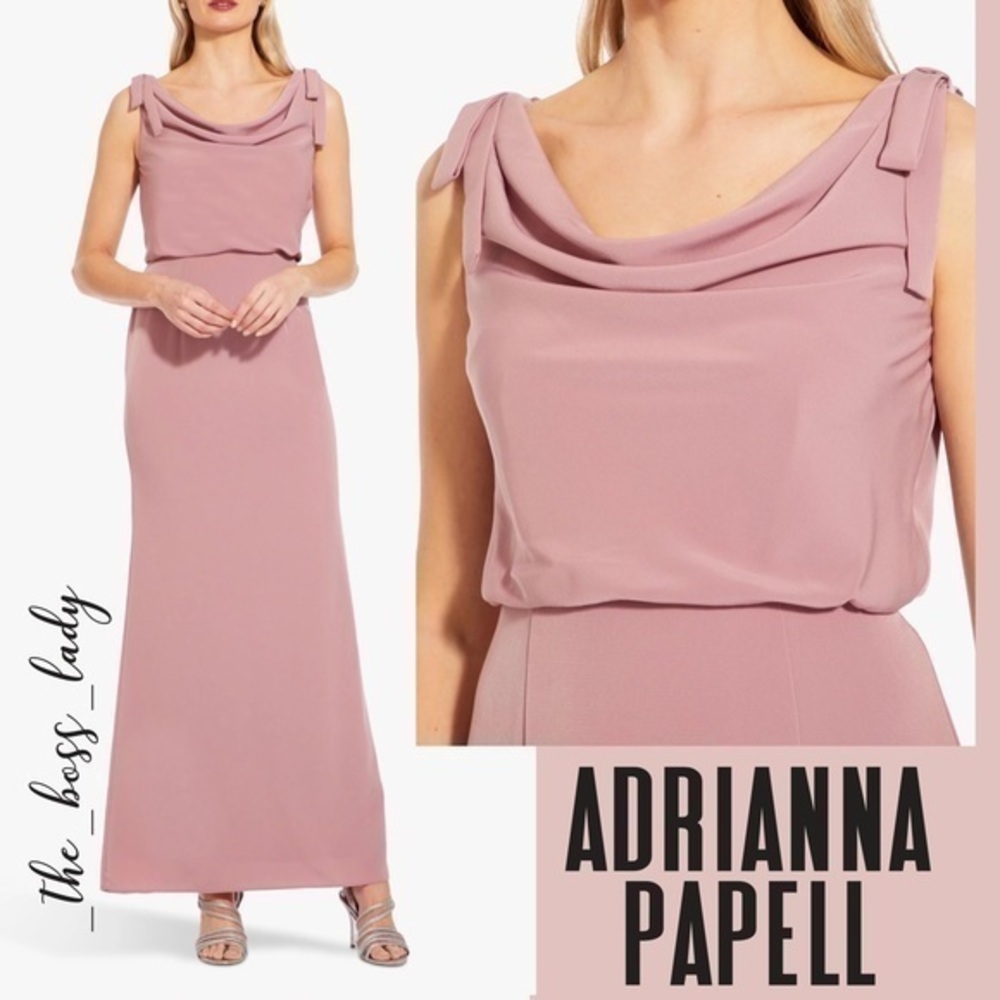 Adrianna Papell maxi dress
